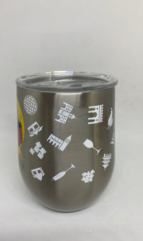 Disney Food and Wine 2021 Corkcicle Stainless Steel Stemless Wine Tumbler New