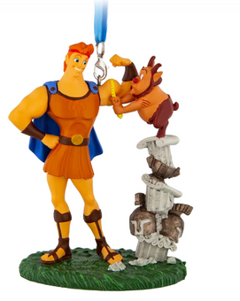 Disney Parks Hercules with Phil Christmas Ornament New With Tag