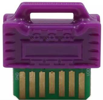 Disney Star Wars Galaxy's Purple Droid Depot Astromech Personality Chip New Box