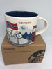 Starbucks You Are Here Collection Norway Ceramic Coffee Mug New with Box