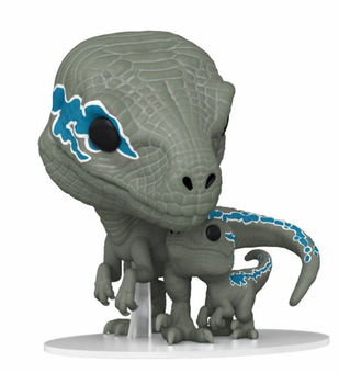 Funko POP! Movies Jurassic World Dominion Velociraptors Blue & Beta New With Box