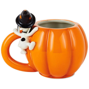 Hallmark Peanuts Peanuts Snoopy Jack-o'-Lantern Mug 15 oz New