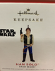 Hallmark 2021 Mini Star Wars Han Solo Christmas Ornament New With Box
