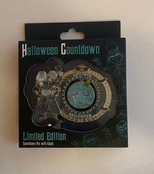 Disney Parks 2021 Haunted Mansion Madame Leota Countdown Halloween Pin LE New