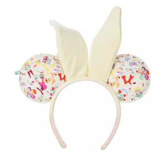 Disney Parks Minnie Reigning Rabbits Ear Headband for Adults New with Tag