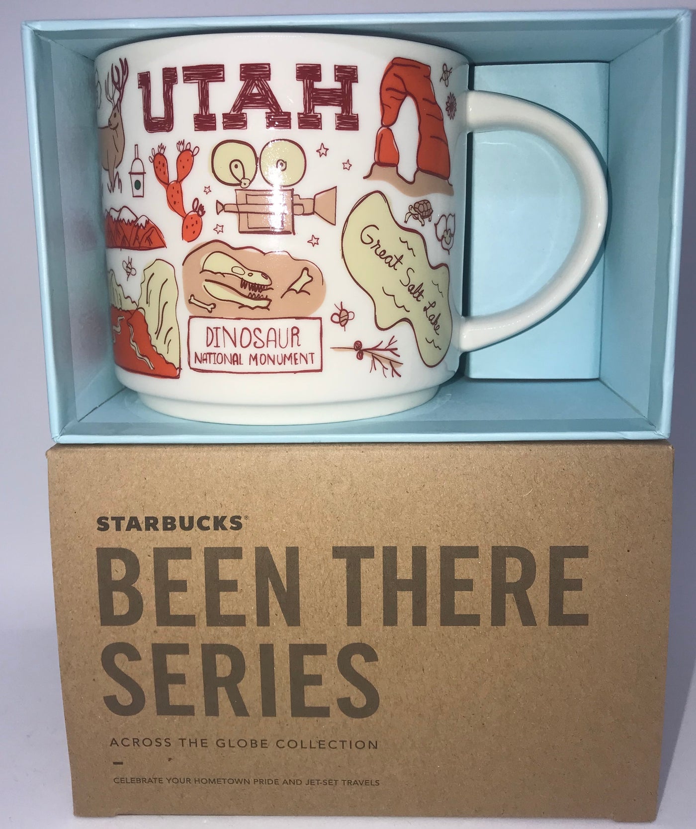 Starbucks Been There Series Collection Utah Coffee Mug New With Box