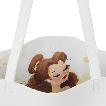 Disney Parks Princess Mystique Ariel and Belle Reversible Tote Bag New with Tags