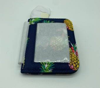 Vera Bradley Factory Style Cotton Campus Double ID Toucan Party New with Tag