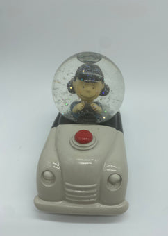 Hallmark Peanuts 2013 Lucy Common Sense Patrol Mini Water Globe Rare New
