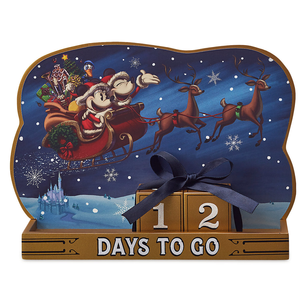 Disney Parks Turn the Century Holiday Countdown Calendar Mickey Minnie Santa New