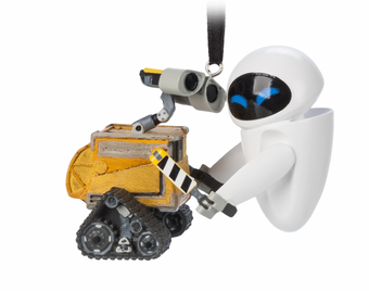 Disney Sketchbook Walle and Eve Christmas Ornament New with Tag