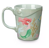 Disney The Little Mermaid Spotlight Ariel Sebastian and Flounder Shell Mug New