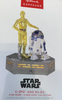 Hallmark 2022 Star Wars New Hope C-3PO and R2-D2 Christmas Ornament New With Box