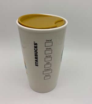 Disney Parks 50th Vault Hollywood Studios Mickey Starbucks Ceramic Tumbler New