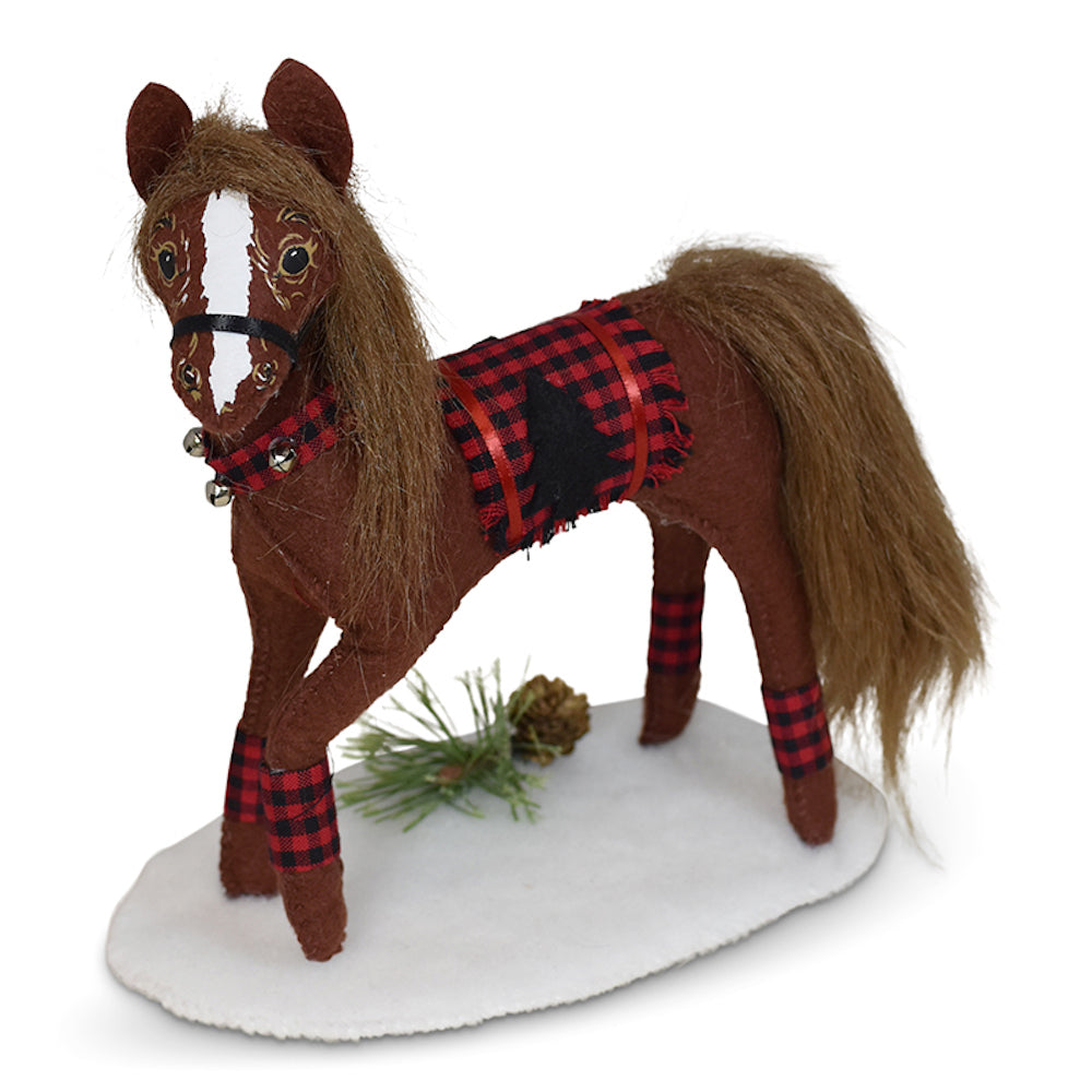 Annalee Dolls 2022 Christmas 8in Winter Woods Horse Plush New with Tag