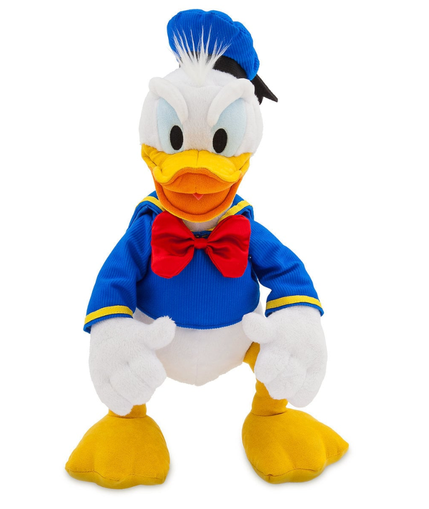 Disney 85th Donald Duck Talking Medium Plush Special Edition New with Box