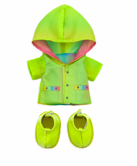 Disney NuiMOs Outfit Rain Jacket and Rain Boots New with Card