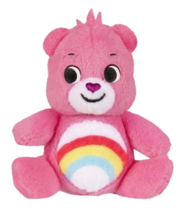 Care Bear 3 Inch Micro Plush Pink Cheer Bear New With Box