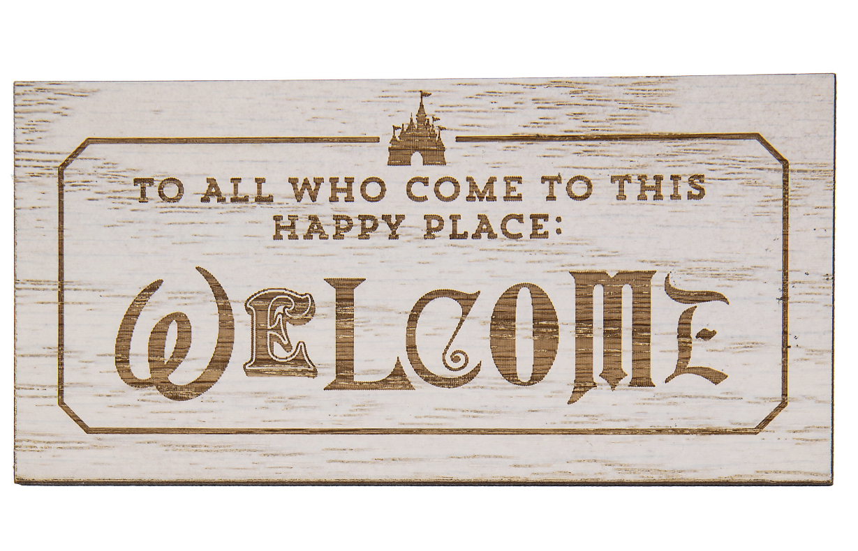 Disney Parks To All Who Come To This Happy Place Welcome Magnet New