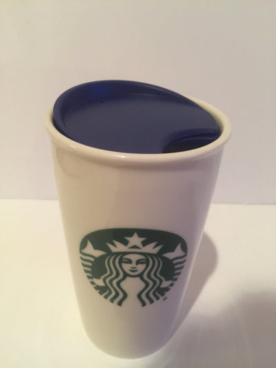 Disney Parks Starbucks Mickey Magic Kingdom Ceramic Coffee Tumbler Travel New