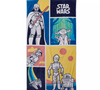 Disney Star Wars Saga Millennium Falcon Cartoon Beach Towel New with Tag