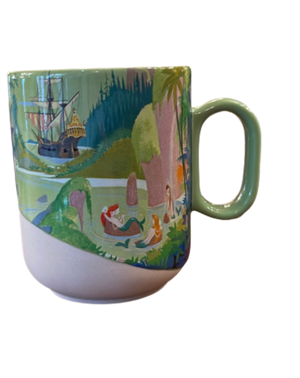 Disney Parks Masterpiece Peter Pan Wendi Ceramic Coffee Mug New
