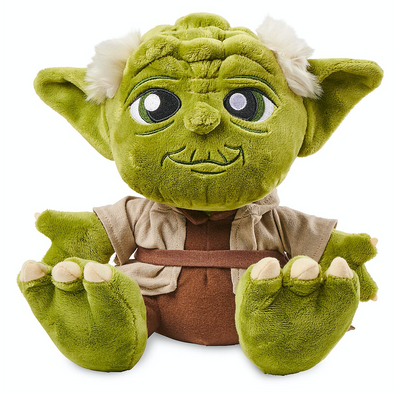 Disney Parks Star Wars Yoda Big Feet Plush 10" New with Tags