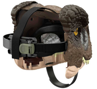 Jurassic World Dominion Tyrannosaurus Rex Chomp n Roar Mask Costume New With Box