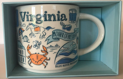 Starbucks Been There Series Collection Virginia Coffee Mug New With Box