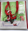 Hallmark 2022 Young Santa with Puppy Reusable Tote New