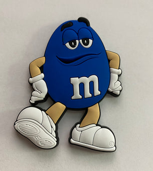 M&M's World Blue Character PVC Magnet New