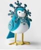 Target Fabric Bird Dressed as Snowflake Decorative Figurine Wondershop New