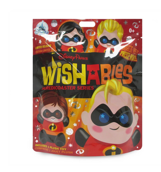 Disney Parks Incredicoaster Mystery Wishables Limited Plush New Sealed