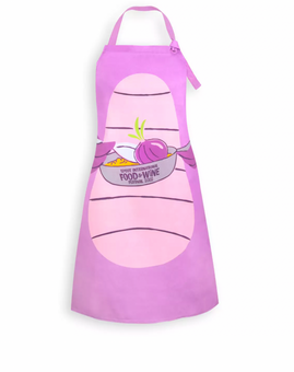 Disney EPCOT Food & Wine Festival 2022 Figment Apron for Adult New with Tag