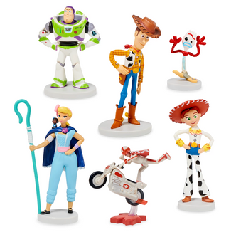 Disney Toy Story 4 with Buzz Forky Woody Rex Duke Caboom Figure Play Set New
