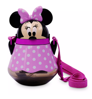Disney Parks Minnie Flip Top Canteen for Kids New