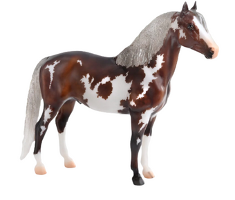 Breyer Horses 2023 First Release Vintage Go Figure Silver Bay Pinto New with Box