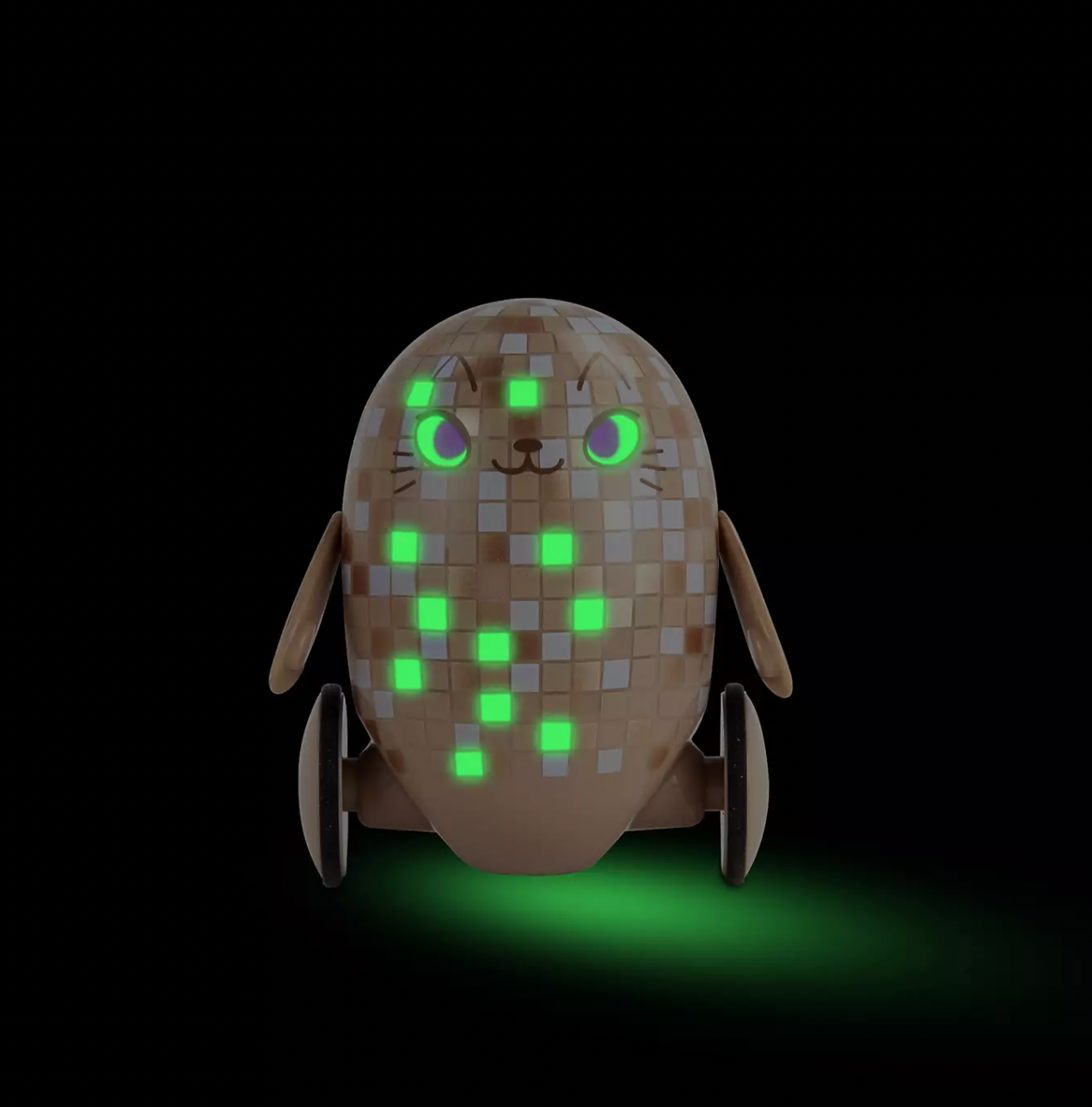 Disney Tomy Savannah's Cat Action B Bot Ron's Gone Wrong Pull Back Glows Toy New