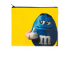 M&M's World Red Character I'm Awesome You're Welcome Recycled Pouch New