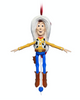 Disney Parks Toy Story Santa Woody Articulated Christmas Ornament New with Tag