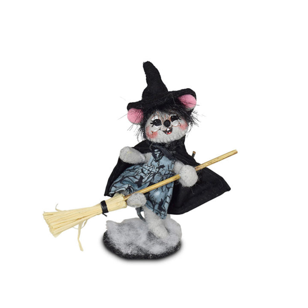 Annalee Dolls 2022 Halloween 3in Midnight Witch Mouse Plush New with Tag