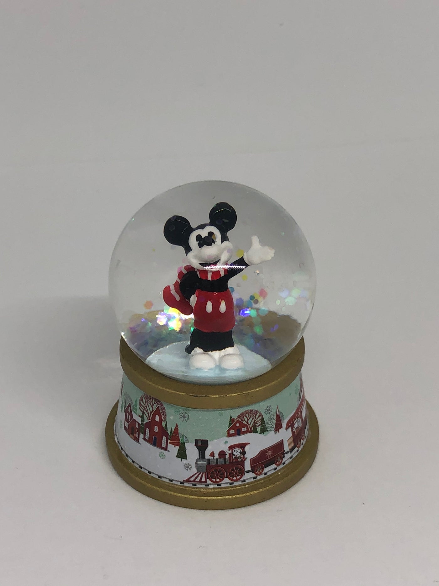 Disney Store Mickey Mouse Holiday Mini Snow Globe Mystery 2019 New with Box