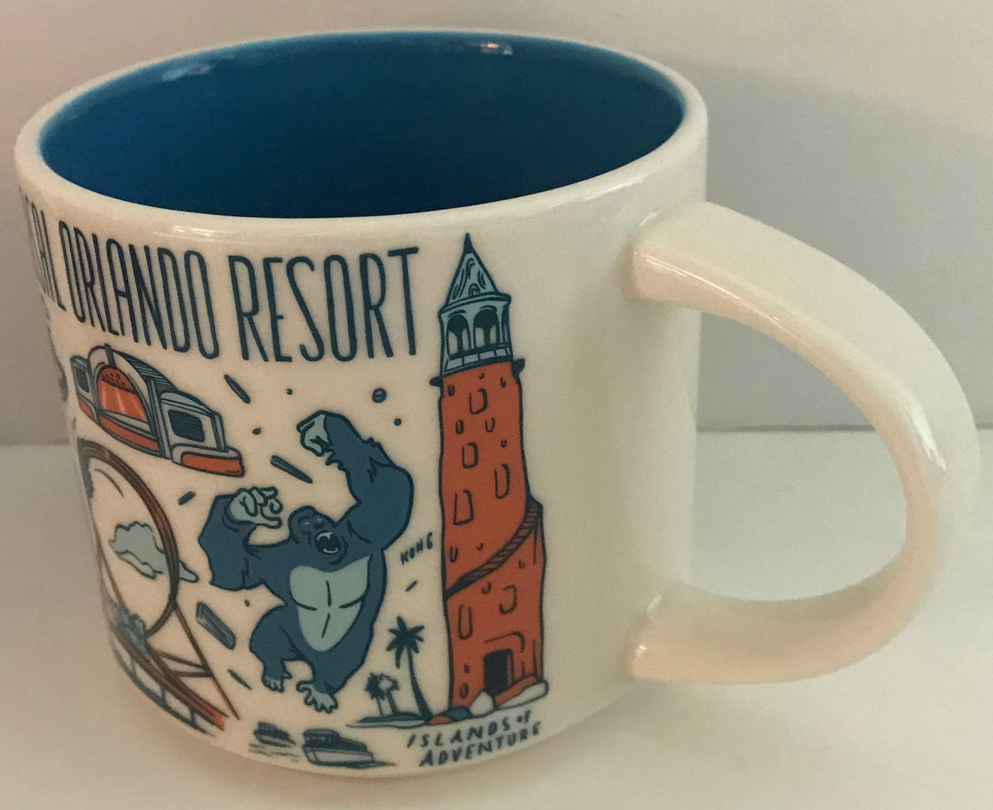 Starbucks Been There Series Collection Ceramic Mug Universal Studios Orlando New