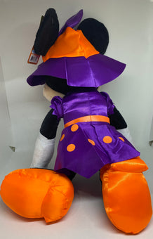Disney Halloween Minnie Witch Medium Plush New with Tag