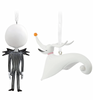 Hallmark Jack Skellington and Zero Christmas Ornaments Set New with Box