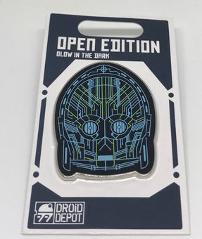 Disney Parks Star Wars Galaxy Edge Droid Depot C3PO Pin New with Card