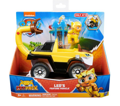 PAW Patrol Leo Cat Pack Vehicle Toy New With Box