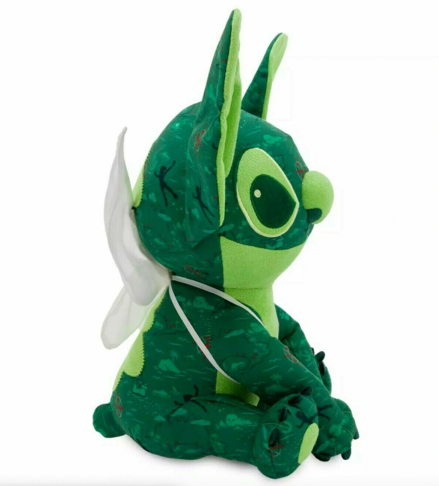 Disney Stitch Crashes Tinker Bell Peter Pan Plush 12'' Limited New with Tag