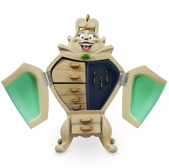 Disney Beauty and the Beast Madame De La Grande Bouche Wardrobe Jewelry Box New