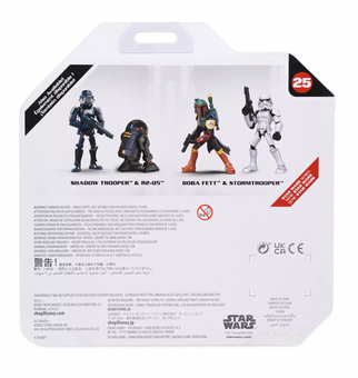 Disney Star Wars Shadow Trooper and R2-Q5 Action Figure Toybox New with Box